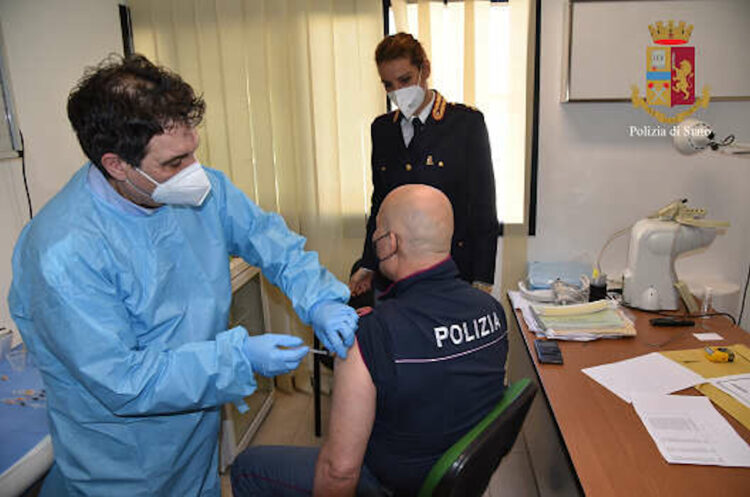 vaccini polizia di stato