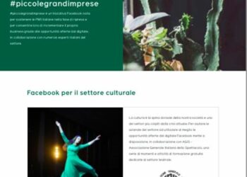 Covid, Facebook e AGIS insieme per sostenere la cultura