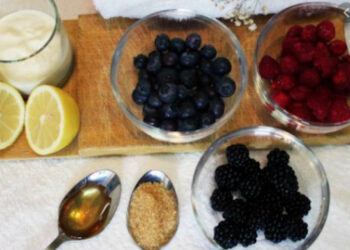 Maschera di bellezza per viso ai frutti di bosco