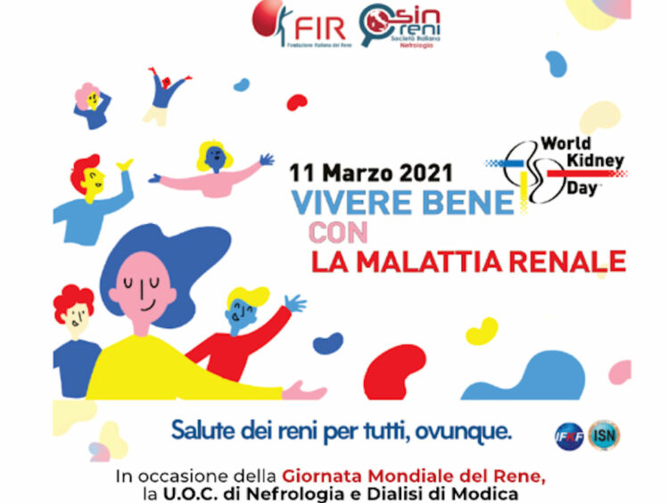 Rene: 11 marzo screening Nefrologia e Dialisi di Modica