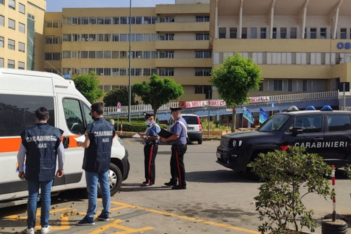 Nas Catania sequestrano 3 ambulanze a Caltagirone