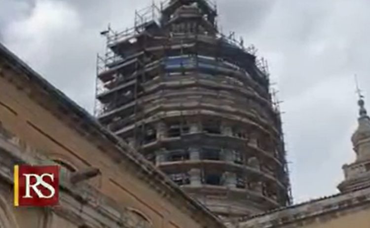 Nello Musumeci a Comiso per il restauro della Cupola dell’Annunziata