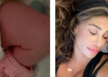 Belen Rodriguez è di nuovo mamma: è nata Luna Marì Spinalbanese