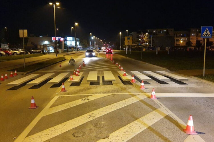 Le strisce pedonali diventano in 3D: come funzionano e dove sono