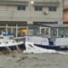 Maltempo a Mazara del Vallo, esonda fiume Mazaro: barche trascinate via dall'acqua