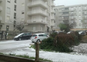 Violenta grandinata a Castellammare del Golfo: le immagini impressionanti