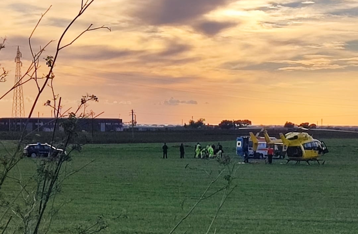 Acate, cade dal cavallo: comisano trasferito in elisoccorso FOTO E VIDEO