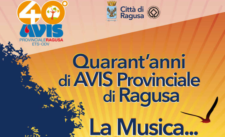 40° Anniversario Fondazione Avis di Ragusa