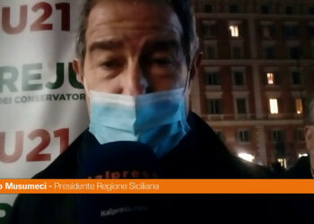 Covid, Musumeci “La Sicilia non è in posizione emergenziale”