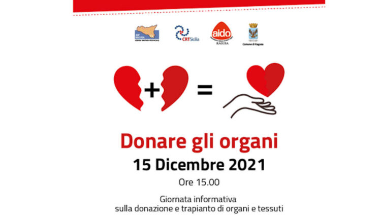 Donazione organi e tessuti a Ragusa: 2 giorni di incontri e dibattiti