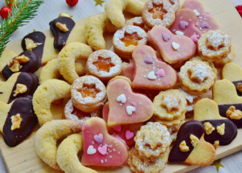 Biscotti di Natale: la ricetta degli occhi di bue