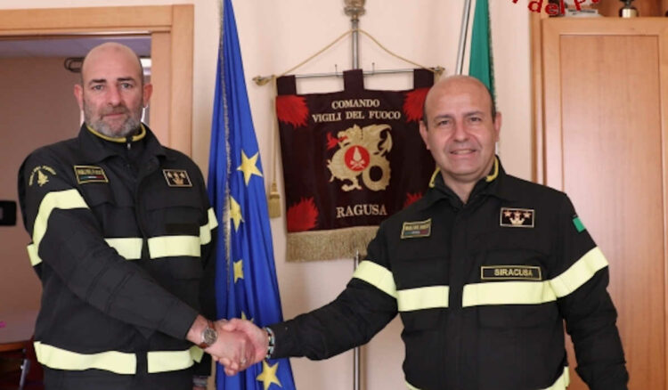 Cambio della Guardia al Comando di Ragusa
