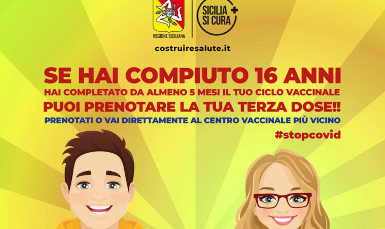 Covid Ragusa, dose booster per gli over 16: come prenotare