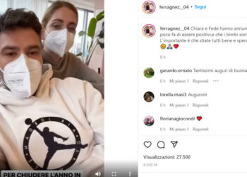 Fedez e Chiara Ferragni: siamo positivi al Covid VIDEO