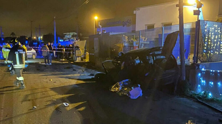 Incidente nella notte di Natale, 3 morti: Gaetano Parisi, Rosario Quinci, Alessandro Cirrone