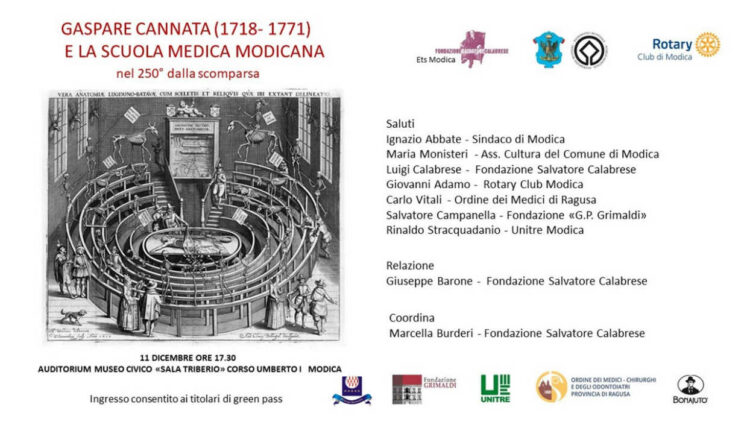 La Scuola medica nella Contea di Modica: tra memoria e progetto