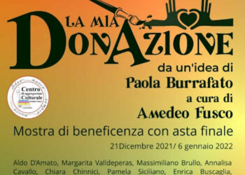 La mia donazione a Ragusa: mostra di beneficenza con asta finale