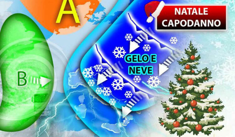 Meteo per Natale e Capodanno, freddo e neve: ecco dove