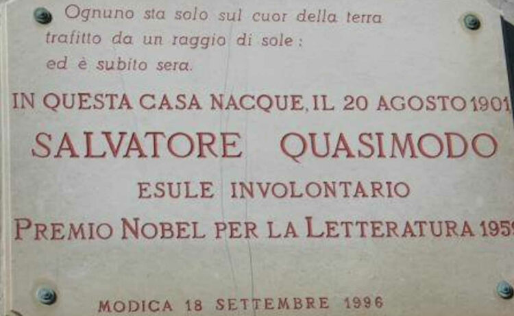 Modica acquisizione casa natale di Quasimodo, Nello Dipasquale “il Pd aveva sollevato la questione mesi fa”