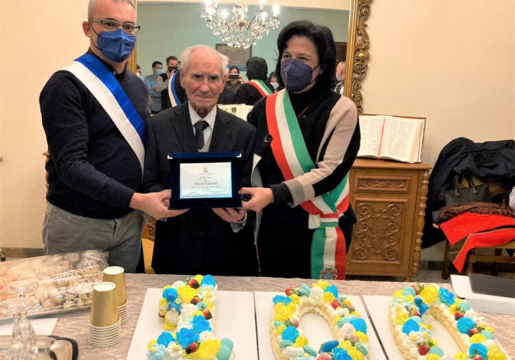 Nunzio Lauretta il nonnino centenario di Comiso