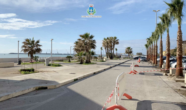 Pozzallo, lavori di arredo di piazza delle Sirene