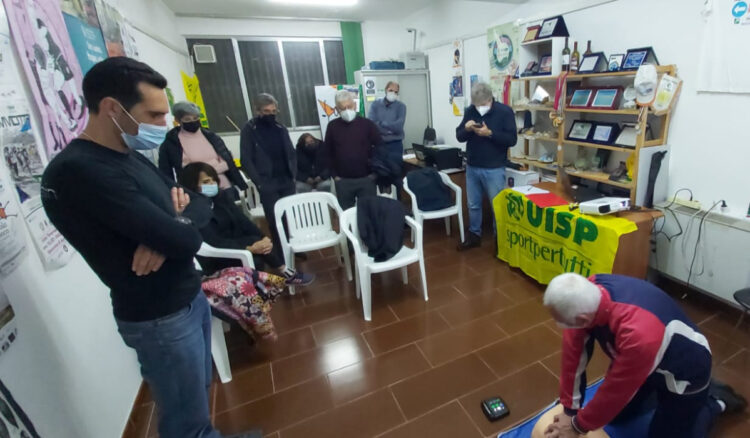 Ragusa Uisp ha tenuto corso blsd