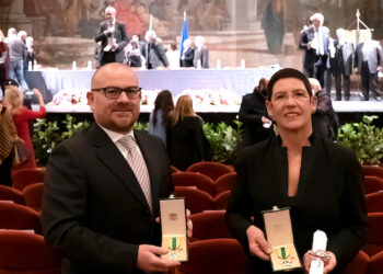 Stella al merito del Lavoro per Cabibbo e Bracchitta