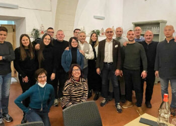 Tradizionale cena per lo scambio di auguri in casa Csen Ragusa