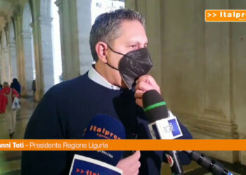 Covid, Toti “La Liguria resta in zona gialla”