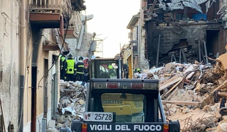 Esplosione Ravanusa, sette morti e due dispersi