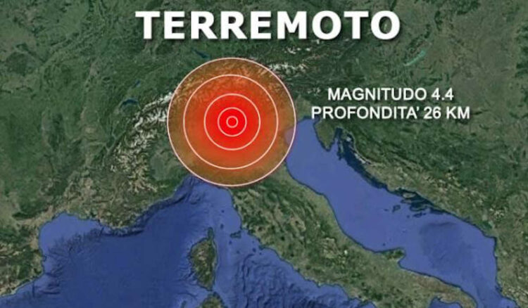 Forte terremoto magnitudo 4.4 a Bergamo: avvertito a Milano