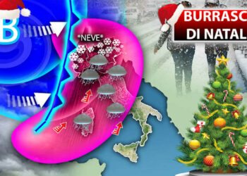 Meteo, arriva la burrasca di Natale: ecco dove