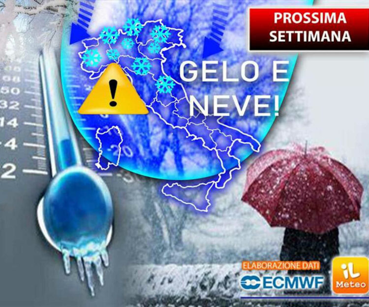 Meteo, le previsioni dal 6 dicembre: freddo e neve