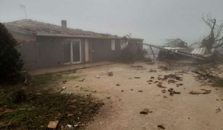 Tromba d'aria a Modica: 7 milioni di danni