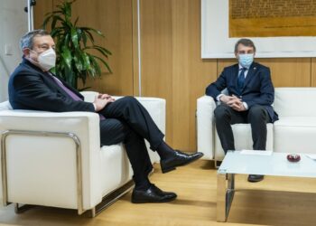 Draghi “Sassoli voleva un’Europa capace di raggiungere risultati”