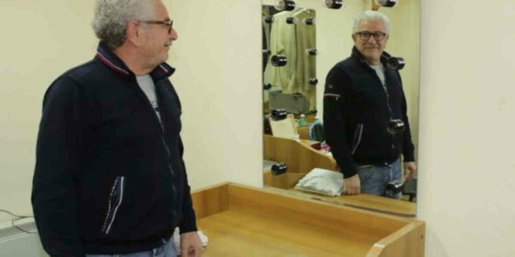 Enrico Guarneri con l'ispettore Gogol a Ragusa