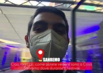 Ultimi preparativi prima del Festival di Sanremo