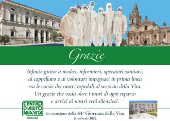 Giornata per la vita a Ragusa, ecco il programma della 44esima edizione