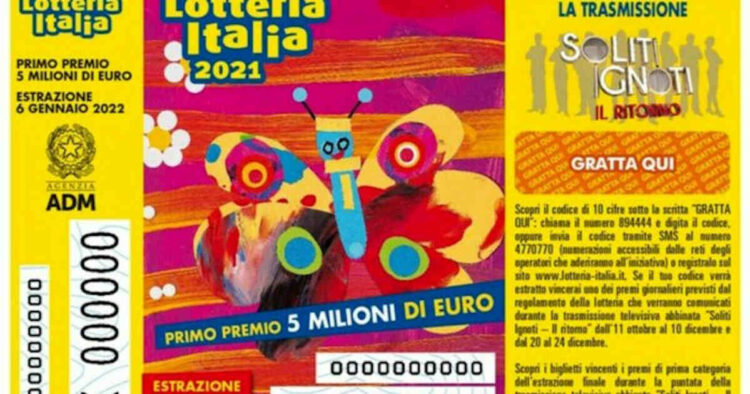 Lotteria Italia 2022: biglietti vincenti: elenco completo seconda e terza categoria