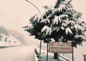 Maltempo in Sicilia: venti forti e neve