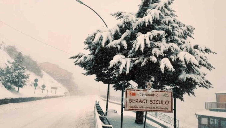 Maltempo in Sicilia: venti forti e neve