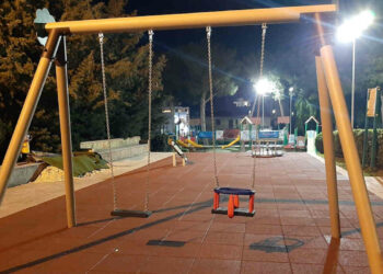 Modica, ingrandito parco giochi via Sacro Cuore