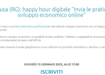 Ragusa, sportello telematico per pratiche online