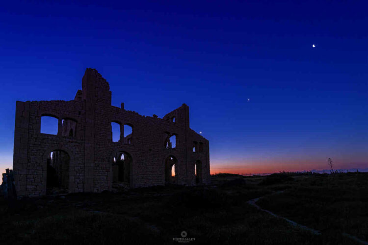 Sampieri: alba alla Fornace Penna