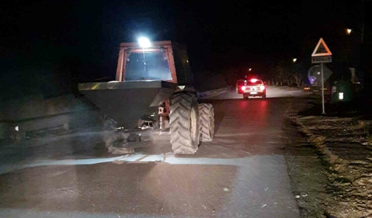 Temperature sottozero e allarme gelo, in azione i mezzi spargisale a Modica