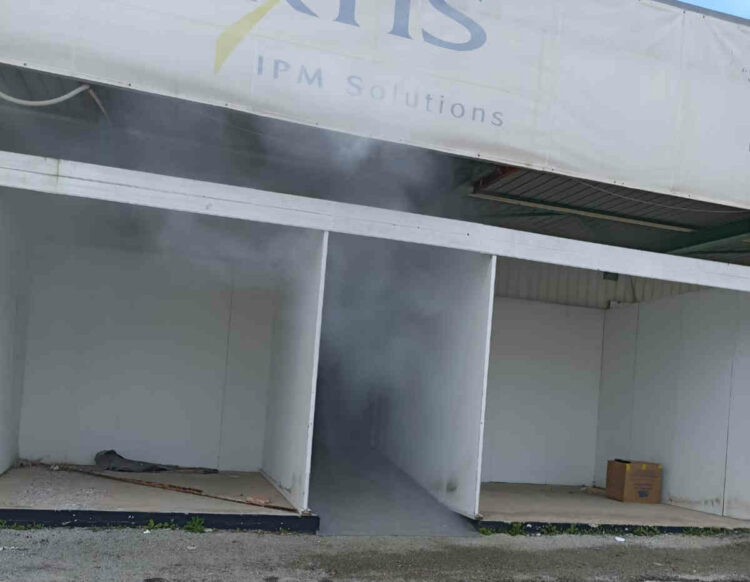 Hub vaccinale di Vittoria, a fuoco un condizionatore: nessun danno a persone