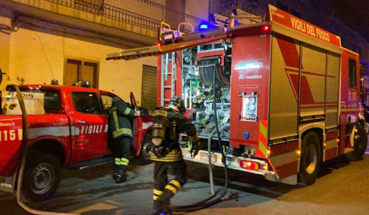 Notte di Capodanno, incendio in una casa di Chiaramonte Gulfi