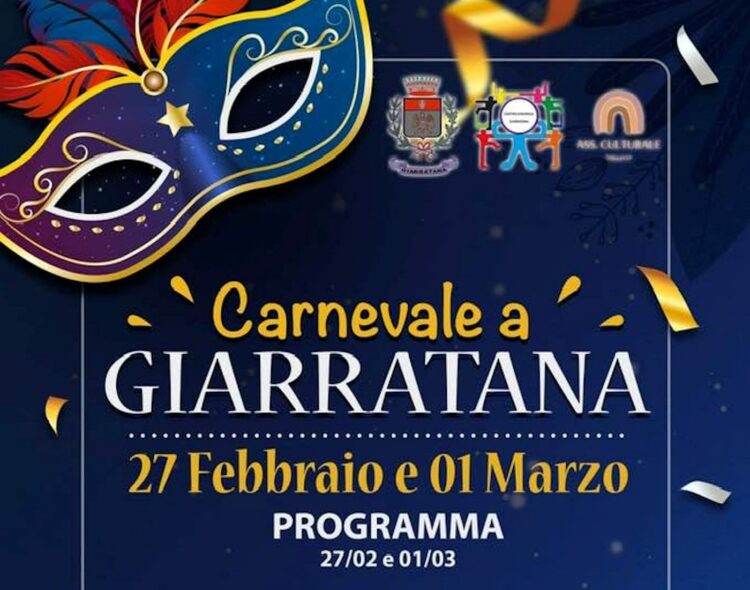 Torna il Carnevale di Giarratana con la sfilata di carri
