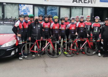 Ciclismo Monterosso Almo, allenamenti per il Gsd Almo 1966 in Emilia Romagna