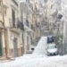 Maltempo, neve a bassa quota nel Palermitano